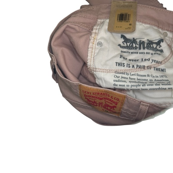 Levi's Pink Bootcut Men's Jeans Soft Denim. New SZ: W31xL32 - Picture 4 of 5